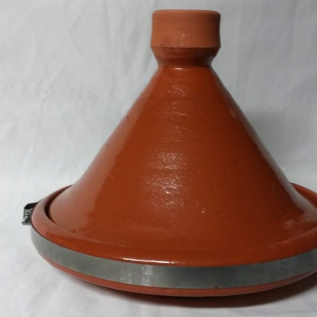 Tagine Casablanca 4 persoon met ijzeren klem